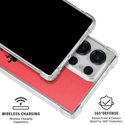 Disney The Incredibles Family Sillhouette Galaxy S25 Ultra Clear Case